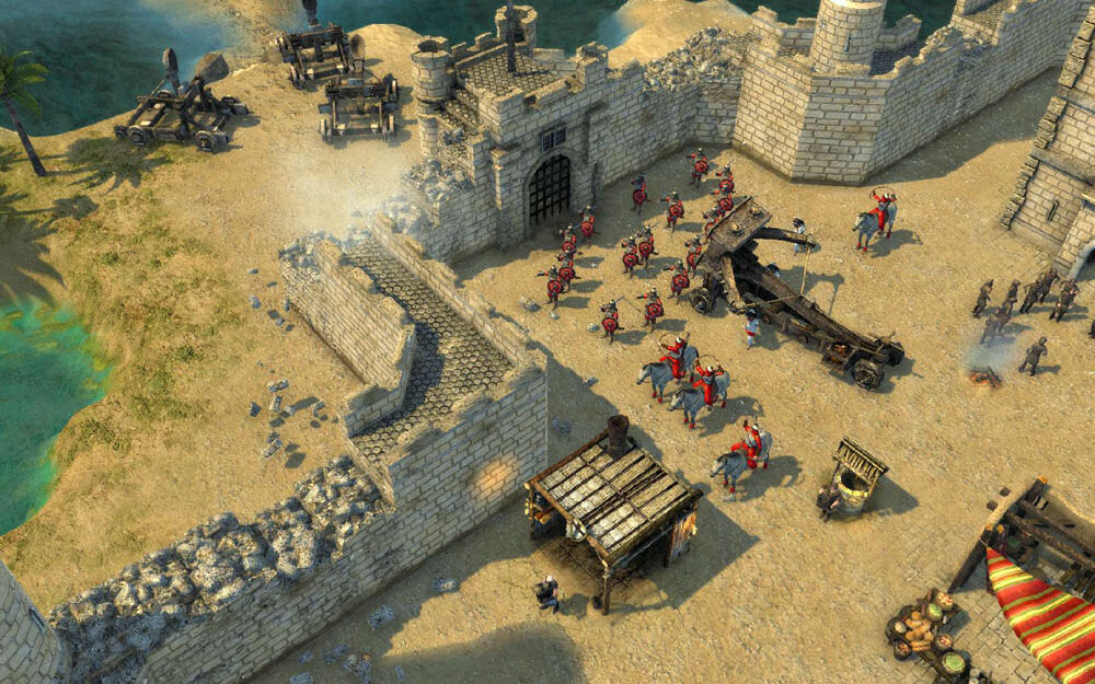 Лучшие стратегии на пк. Стронгхолд крусадер 1. Игра крестоносцы Stronghold Crusader 2. Stronghold Crusader 2 HD. Stronghold Crusader 2: the Templar and the Duke.