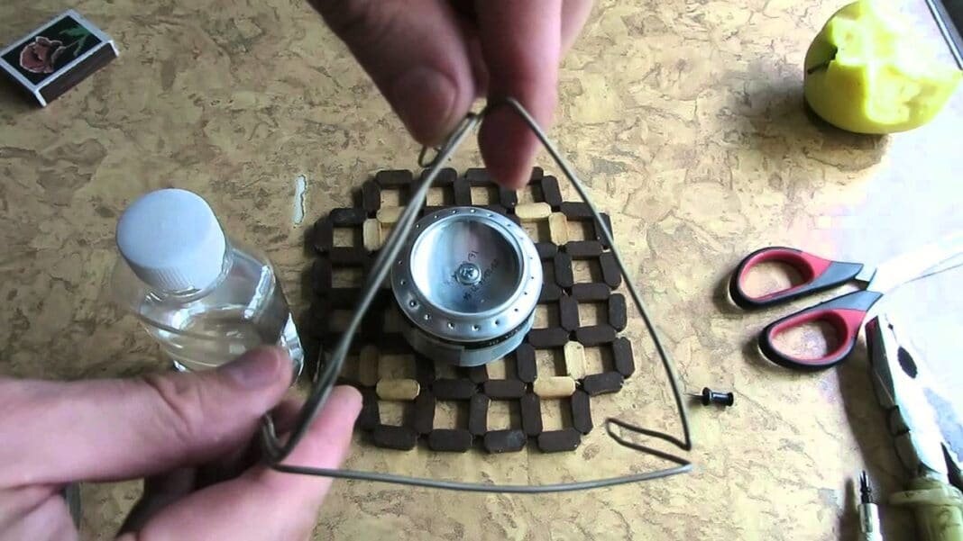 Горелка из банки