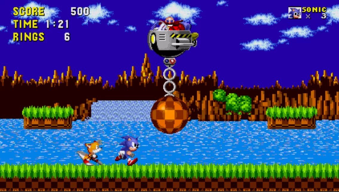игра Sonic.