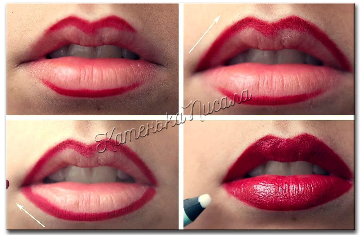 Как красить губы, совет от КатенькаПисала