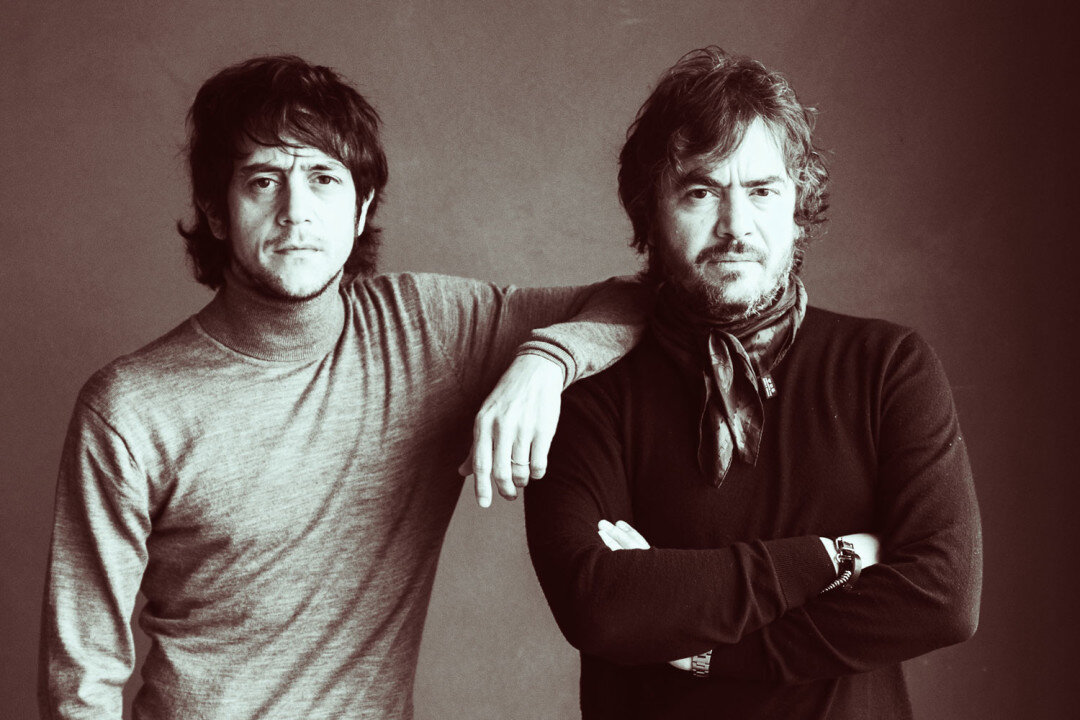 Роберто ди Роза (справа), один из владельцев и дизайнер марки Officine Creative 