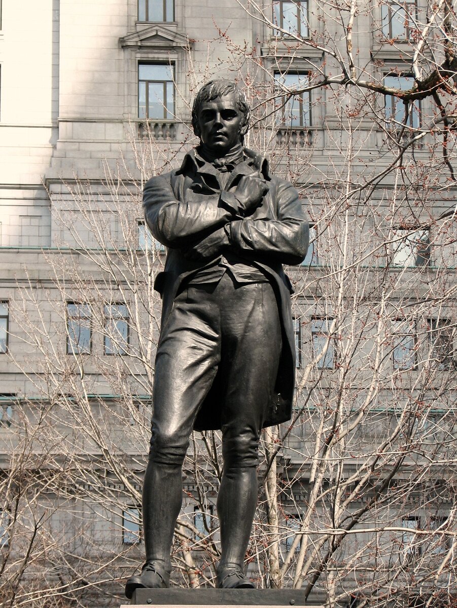 Памятник Роберту Бёрнсу в Монреале (фото: chrisinphilly5448/www.flickr.com/CC BY-SA 2.0)