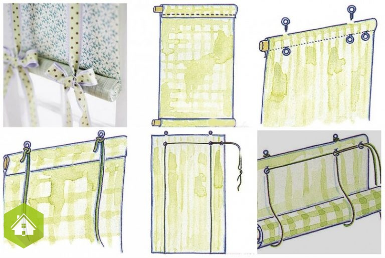 рулонные шторы, своими руками, для дома, декор, интерьер