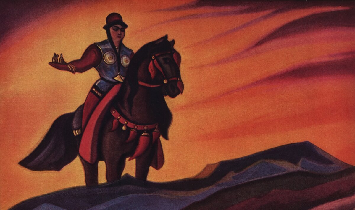 Картина Н.К.Рериха «Настасья Микулична»