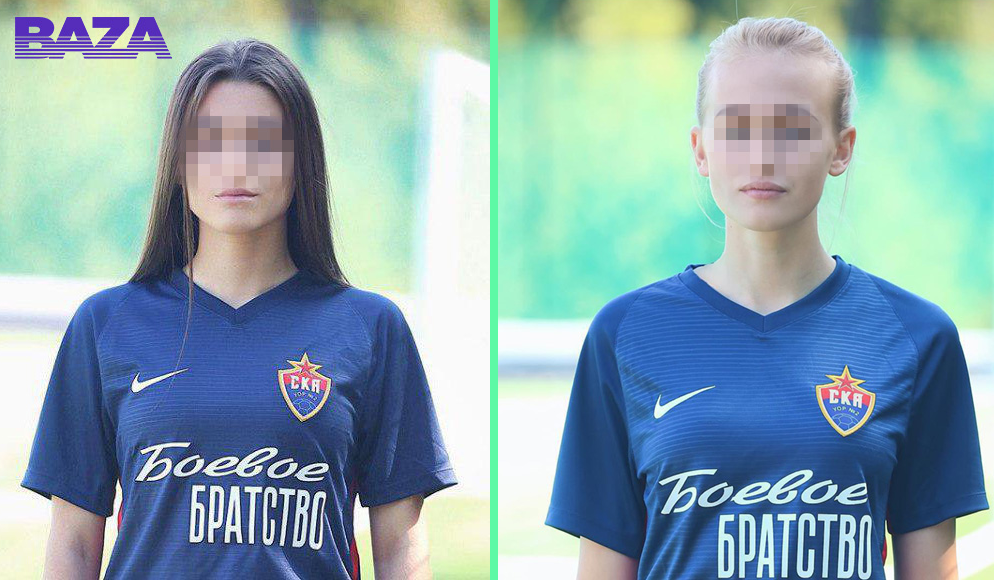 Виктори и Анна - воспитанницы женского дубля ЦСКА (фото: https://wfccska.ru/team/ska)