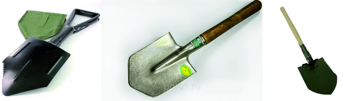 В середине - титановая, по бокам - складные.