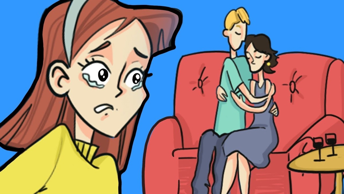 
привет!меня зовут Света и мне 17. я уже почти закончила школу и живу с мамой.папа развёлся с ней,когда мне было три года,но раз в год он присылает нам деньги и мне подарки.
мы с мамой настоящие подружки!я делюсь всем,что происходит в моей жизни,а она делится своими ситуациями на работе.иногда мы даже обсуждаем парней и прикалываемся вместе.на выходных мы обычно смотрим сериалы и едим картошку фри.
по моему у меня не плохая жизнь. единственное,что меня расстраивает,это то,что у меня до сих пор нет парня!
с костей мы познакомились на дне рождения у моей одноклассницы.
он старше меня на четыре года и у него есть скутер и толпа фанаток,но у нас есть очень много знакомых интересов и тем для разговоров.
мы встретились после дня рождения ещё раз,а потом стали парой!
конечно,маме про костю я тоже рассказала.мама хотела познакомиться с ним,но я не уверена,не рано ли знакомить парня с мамой?я боялась спугнуть его.но летом я всё таки решилась...
костя принёс цветы и торт и мы устроили классное чаепитие.я думала,что будет неловко,но мы болтали три часа напролёт.обсуждали сериалы и фильмы.
костя ушёл,сказав,что у меня классная мама и он будет рад приходить ко мне в гости.
на самом деле-это отличная идея,потому что нам надоело таскаться по кафе.
моя мама одобрила мой выбор и что у меня хороший молодой человек.
вечером мы начали мечтать о том,как я выйду за него замуж и честно признаться,я,как и любая другая девчонка-мечтала о красивой свадьбе с красивым женихом.
я заснула этим вечером с мыслью о том,что у меня будет самая лучшая семья в мире,а мама будет хорошей и доброй свекровью.
с тех пор,костя часто приходит ко мне.мы сидели,то у меня в спальне,то готовили вкусняшки на кухне,а после работы к нам присоединялась моя мама и мы все вместе смотрели телевизор.время шло быстро и когда стало совсем холодно мы перестали гулять с костей и он всё чаще приходит ко мне.подружки намекали мне,что нехорошо встречаться с парнем под одной крышей у мамы,но мне было хорошо.я чувствовала хорошо рядом с ними и не о чём не думала.так продолжалось довольно долго.обычно днём,мы с костей проводили время вдвоём,а вечером мы пили чай с мамой,когда приходили с работы.
но однажды мне показалось,что она стала больше следить за собой.и начала надевать красивые платья вместо домашней одежды.она даже пекла пироги и покупала косте алкоголь.
это было странно,но я старалась не думать об этом и думала что всё нормально.но однажды я пришла из школы пораньше.как же я удивилась,когда у порога я обнаружила костины кроссовки.мы же должны были погулять вместе сегодня,но почему он пришёл ко мне?!у мамы был отпуск и я думала,что найду их,как обычно пьющими чай на кухне и сразу же пошла туда.
но вместо этого,я увидела их вдвоём,сидящими на диване обнявшись.Я БЫЛА В ШОКЕ!когда они заметили меня,то вскочили.мама кинулась кричать,что они просто ждали меня.
на столе рядом я заметила вино и конфеты...я замотала головой на мамины вопли и со слезами на глазах я побежала в свою комнату...
я ждала,что костя попросит прощения или извинится,но он просто ушёл ничего мне ни сказав...я проревела весь день на кровати.-как же так?что случилось?почему мама отбила у меня парня?
как это могло случиться у меня под носом?я не понимала!!!ведь костя был младше неё минимум в двое и это было просто ужасно!!!моя мама пыталась достучаться до меня и поговорить,но я не могла!теперь я просто не знала как на неё смотреть?
я избегала её и злилась,что она испортила мою жизнь...
я начала избегать свою мать.костя не отвечал на мои звонки,но я видела,что он звонил моей маме...
я не хотела ничего про это знать...тем более на носу были экзамены и я целиком погрузилась в учёбу,чтобы поскорее сдать экзамены и съехать отсюда в общежитие!время пролетало быстро,а мои отношения с мамой,стали похоже на отношения среднестатистических подростков,то есть никакими...очень скоро я поступила на бюджет,куда и хотела,а потом в своей части города где я появлялась довольно редко,я выяснила,что костя и мама начали жить вместе и над этой историей все подшучивали,говоря-какая то странная у вас семейка!
...что ж...прошёл год и я перестала вспоминать об этом случае.
в универе все шутили над этой историей,но ни кто не пытался обидеть меня.
мама звонила мне раз в две недели и мы потихоньку общались.я поняла,что мама счастлива,а костя сожалеет,что так и не смог со мной поговорить...постепенно мне стала казаться смешной эта ситуация и я потихоньку перестала злиться.
вскоре у меня появился молодой человек и я очень сильно полюбила его.может быть даже хорошо,что всё так сложилось.иначе,я бы скорее всего никогда бы не встретила его...


СПАСИБО ЗА ВНИМАНИЕ!



УДАЧИ!