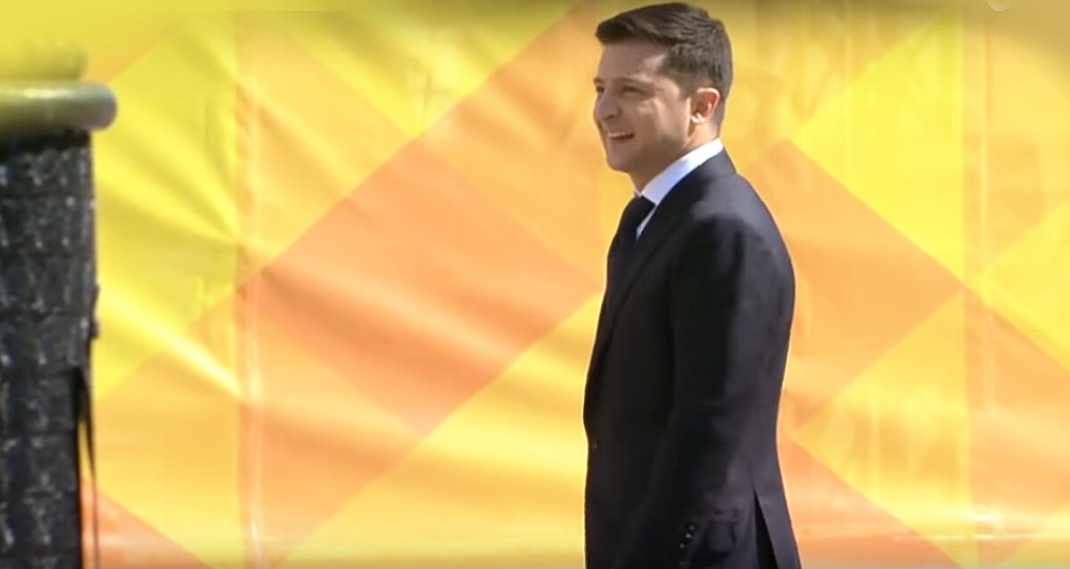 Инаугурация Владимира Зеленского. Источник: https://www.youtube.com/watch?v=sJ-OqGrVS4k