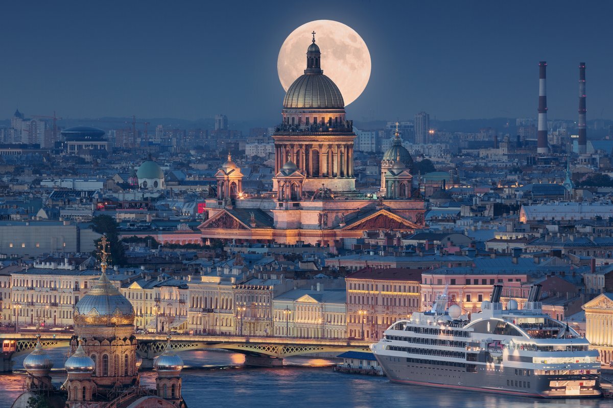 Белые ночи в Санкт-Петербурге