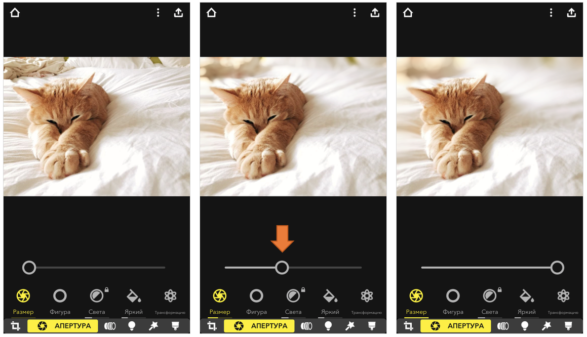 Apple iPhone – применение фотоэффектов в приложениях Камера и Фото