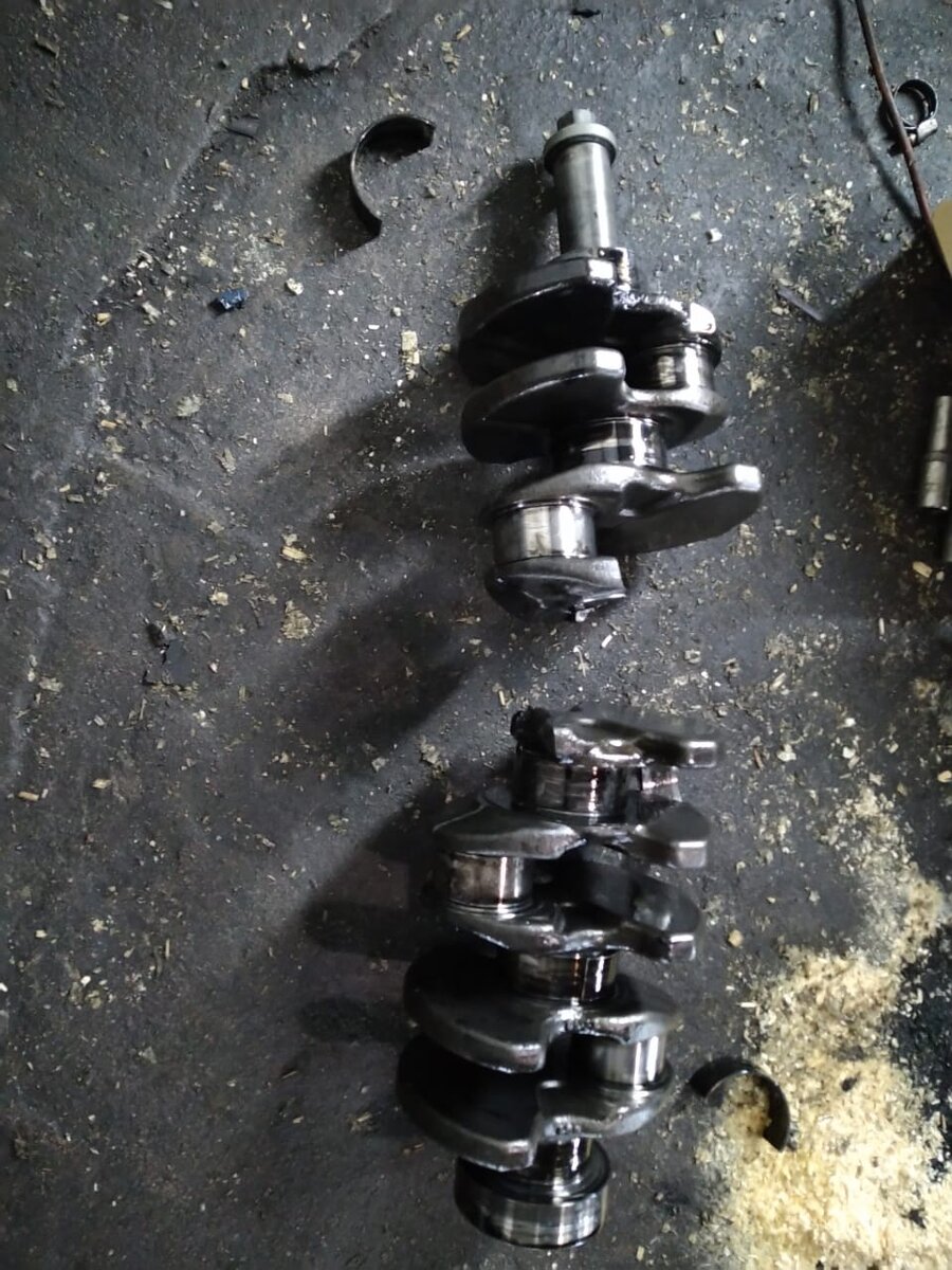 Лопнул коленвал. Киа Соренто