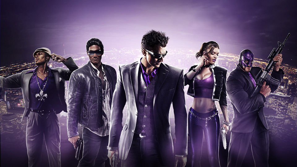 Игра "Saints Row 3" (постер)