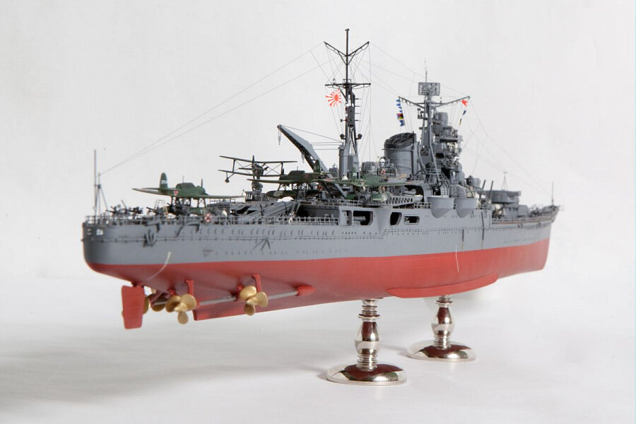 Тонэ. Крейсер Chikuma 1/350. Крейсер тонэ. Могами модель Тамия. Могами крейсер 1944.