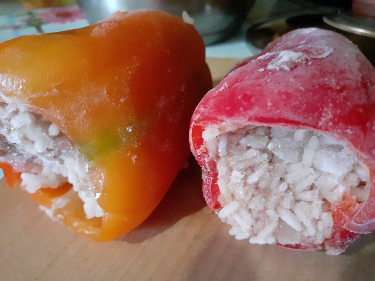 Вот такие колотушечки я достаю из морозилки))