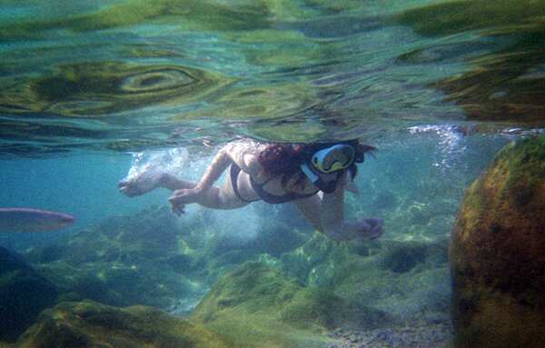 Snorkeling at Grand Island, Goa