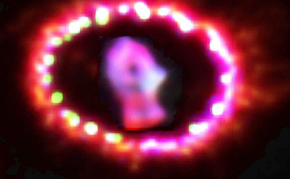 В 1987 году на расстоянии 168 000 световых лет в нашей соседней галактике, Великом Магеллановом облаке, взорвался SN 1987A. (Фото: AFP / Scanpix)