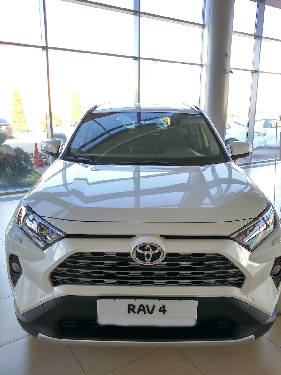 Toyota RAV4: красивая "морда"