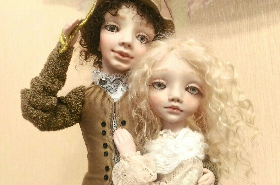 Авторские куклы. Мастер кукольник Ирина Медянцева.