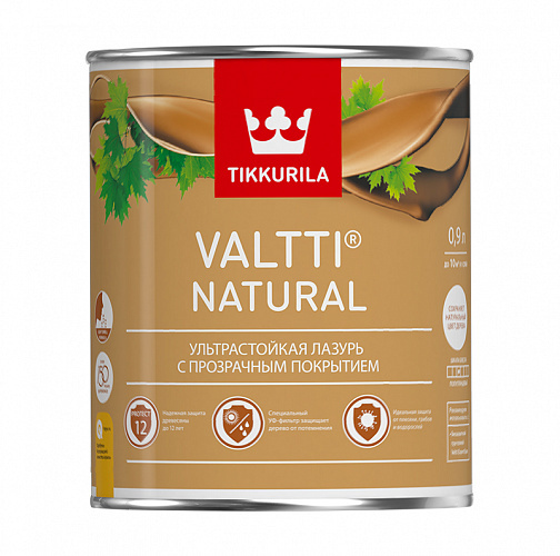 Tikkurila Valtti Natural Антисептик для изделий из древесины