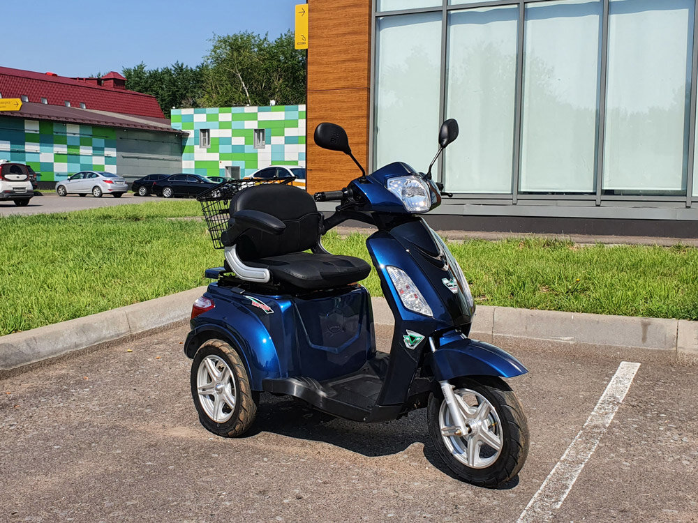 Volteco Trike NEW - универсальный электротрицикл для города и дачи