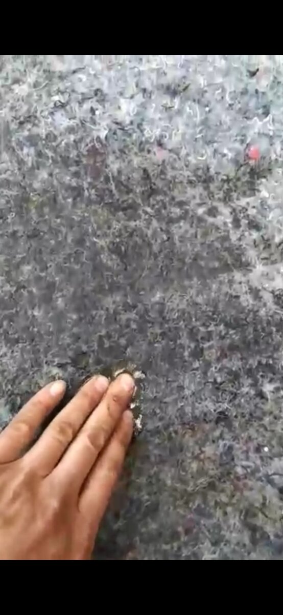 Это заводская шумка, вот что с ней стало(