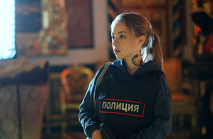 кадр из фильма «Полицейский с Рублёвки»