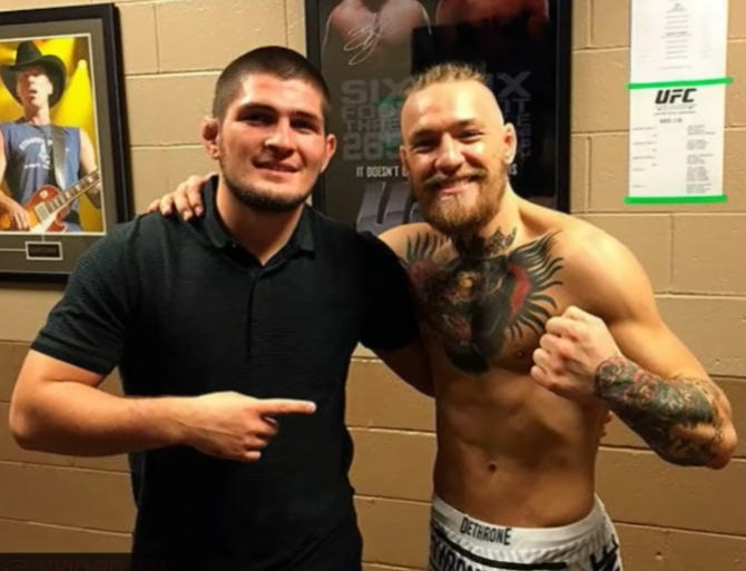 Совместное селфи Хабиба и Конора