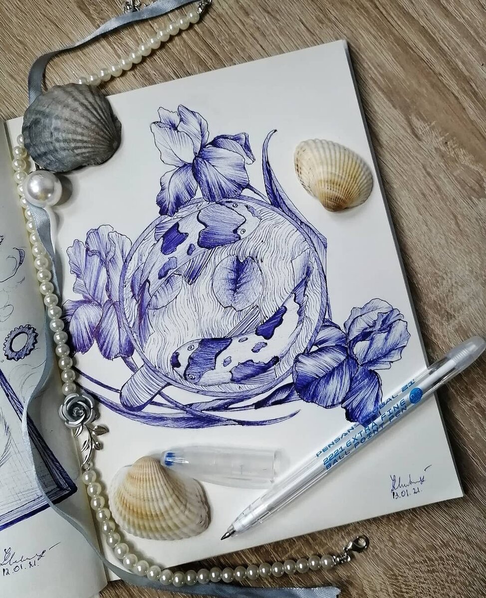 Вот Вам и пример того, как сочетать несочетаемое)) 💜