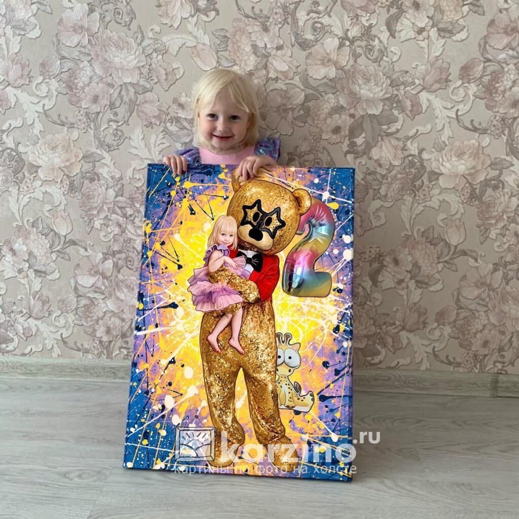 портрет на холсте - фото karzino.ru