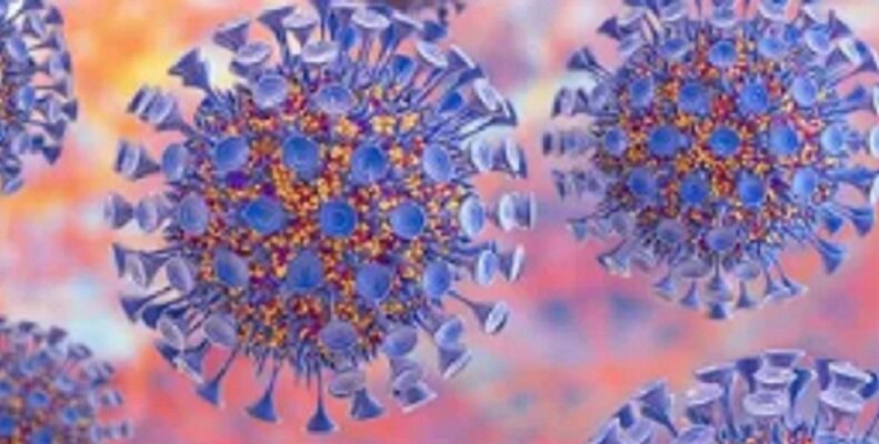 Компьютерная модель частиц ВИЧ. (medicine stars.com)