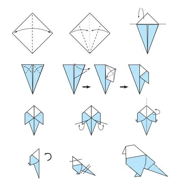 Оригами из бумаги для детей: 8 идей простых поделок + пошаговые описания