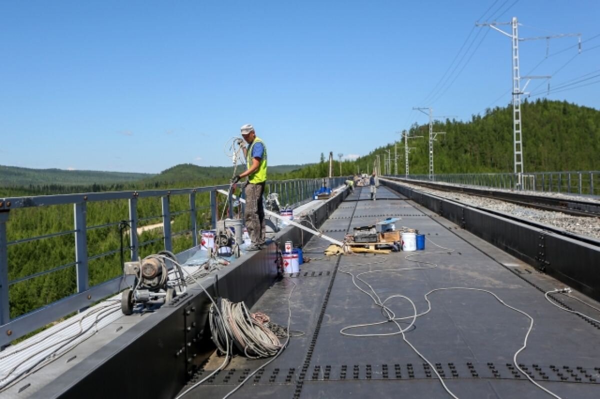    Более 60% реконструкции второй ветки БАМа уже выполнено, сообщили в ЦВО