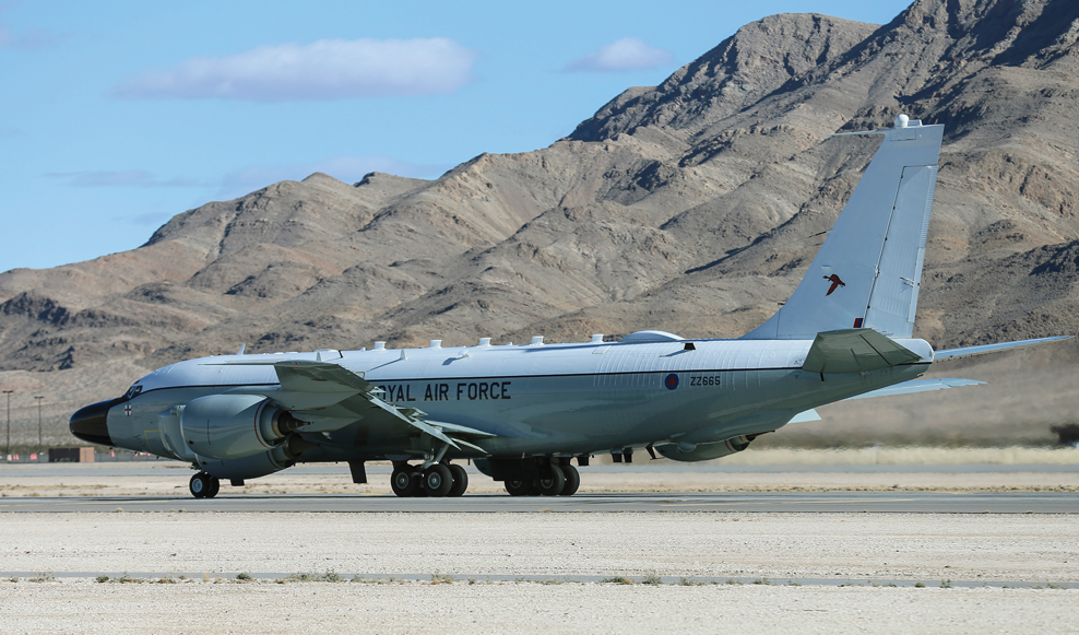 RC-135W Rivet Joint Королевский военно-воздушных сил. Фото RAF