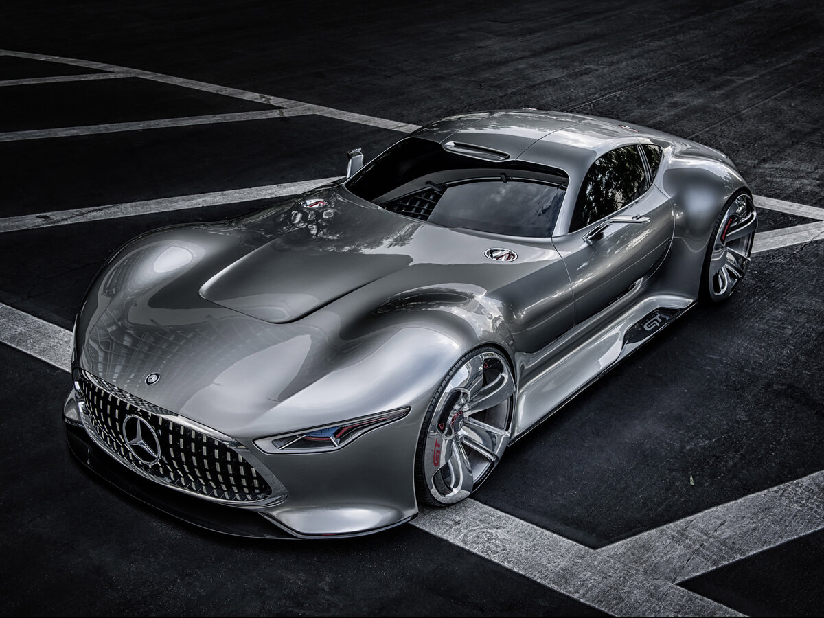 Бэтмобиль из автосимулятора: необычная история Mercedes-Benz AMG Vision  Gran Turismo | DmitryCD | Дзен