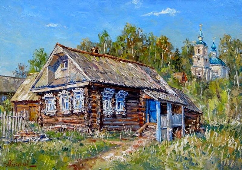                                                                                              А. Колоколов "Изба", 2010 г.