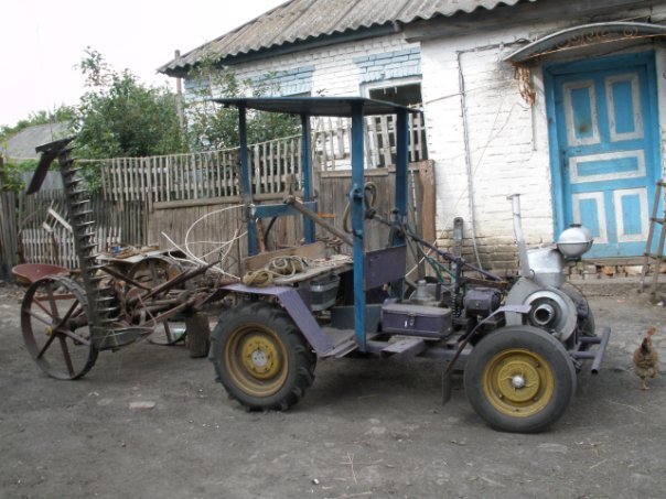 Самодельный мини трактор с двигателем ЗИД-4.5: фото и описание конструкции