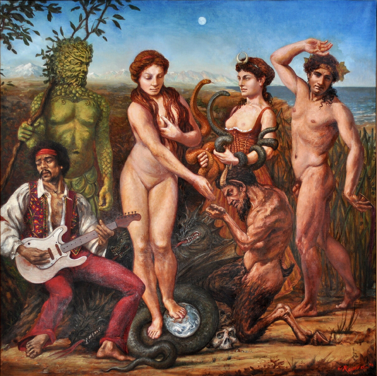 Гея в представлении Элси Расселла, 1992