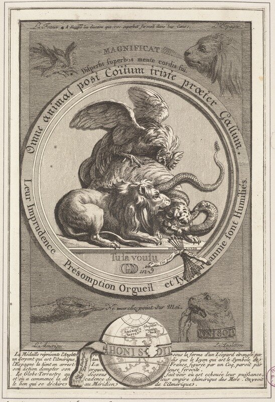 Omne animal post Coitum triste praeter Gallum. Французская сатира, ок. 1779