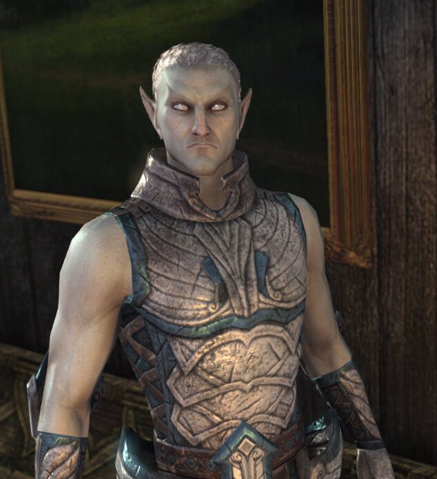 У маормеров белые пустые глаза и бледная светлая кожа