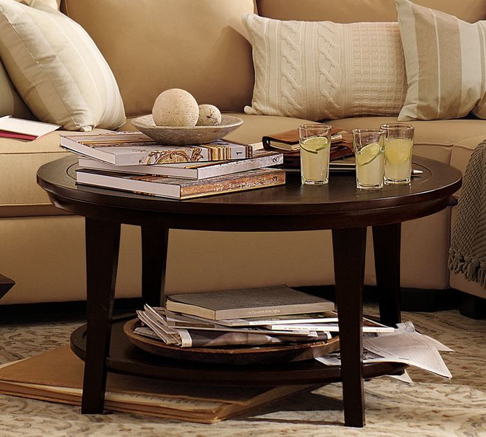 Pottery barn deals metropolitan end table