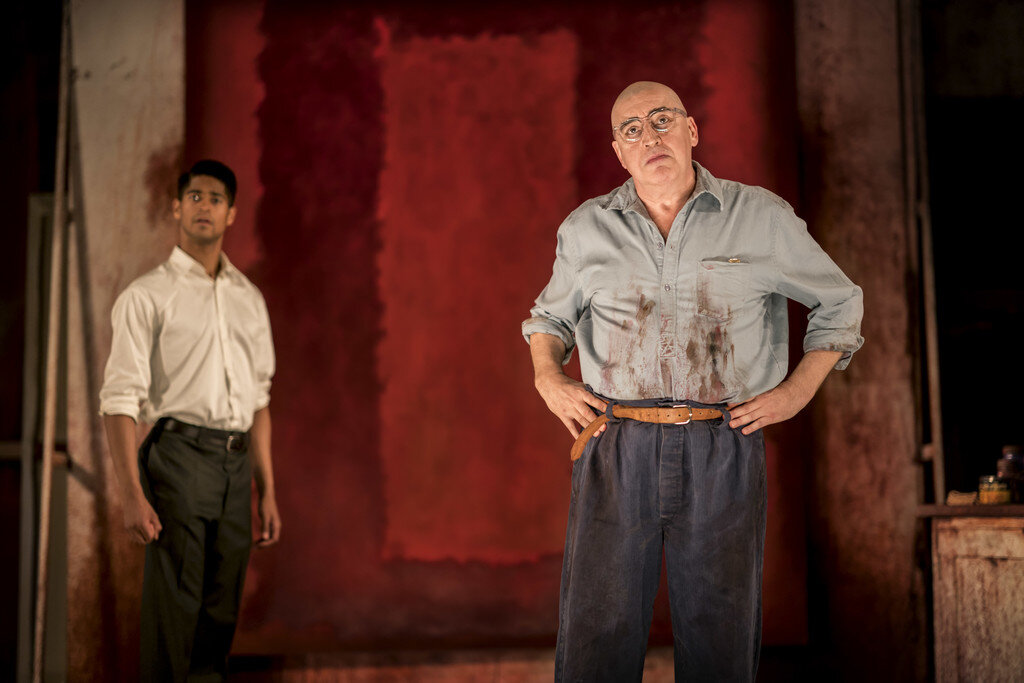 Альфред Инок и Альфред Молина,  Постановка Michael Grandage Company на сцене Wyndham's Theatre, 2018 (c)