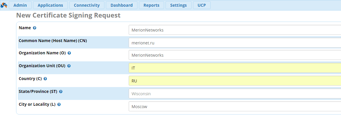 Для управлениями сертификатами SSL в графическом интерфейсе FreePBX 13 создан специальный модуль - Certificate Management.