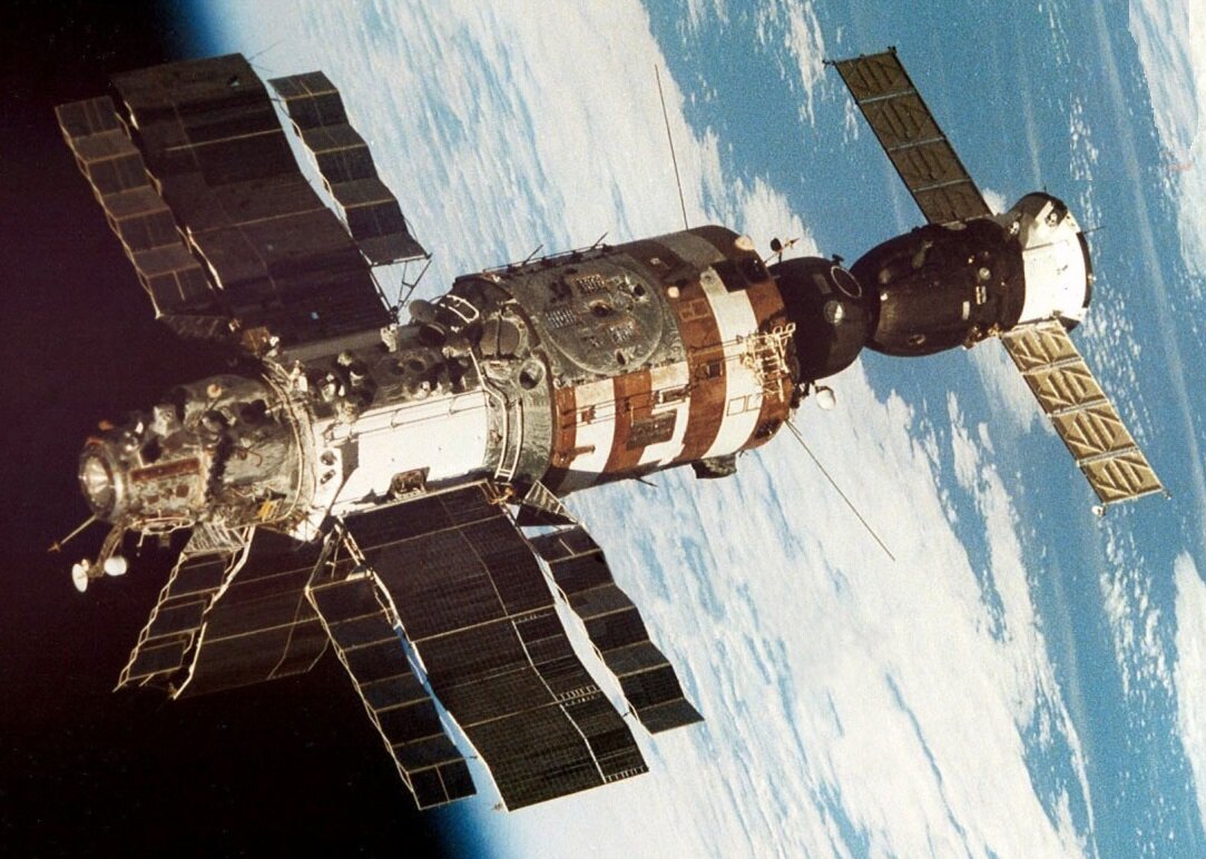 Первая орбитальная станция салют