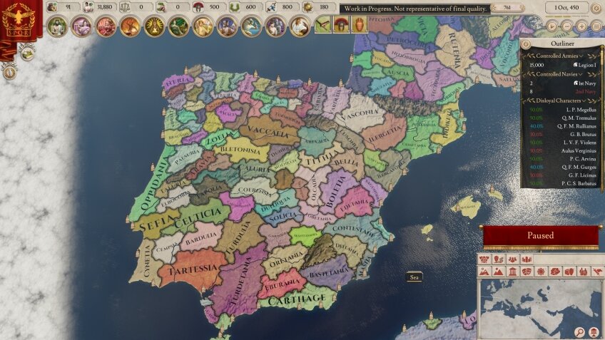 Иберийский полуостров в игре