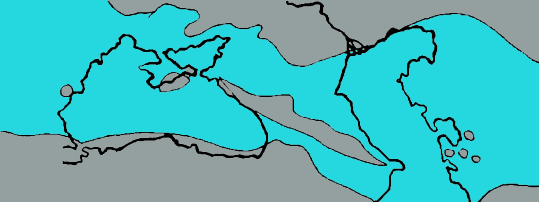 Как раньше выглядело черное море