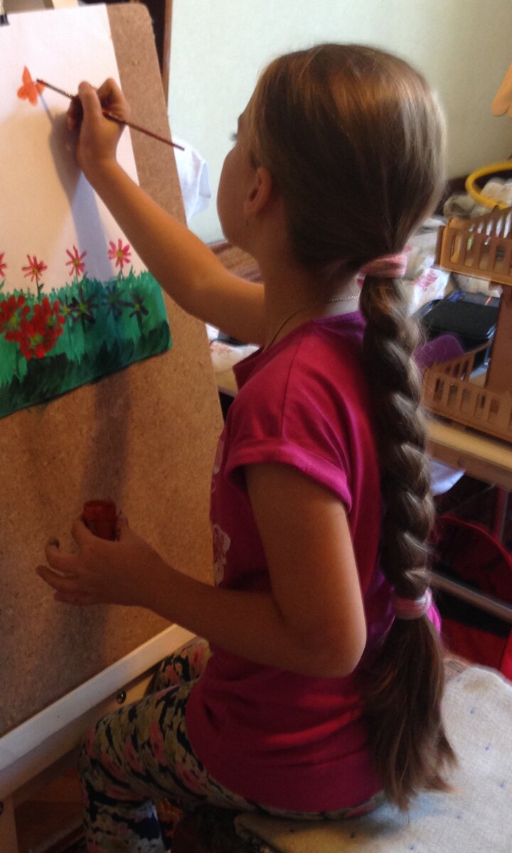 Мольберт есть, но чет не срослось....