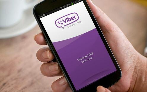 Viber на экране смартфона. Фото с сайта Viber.com