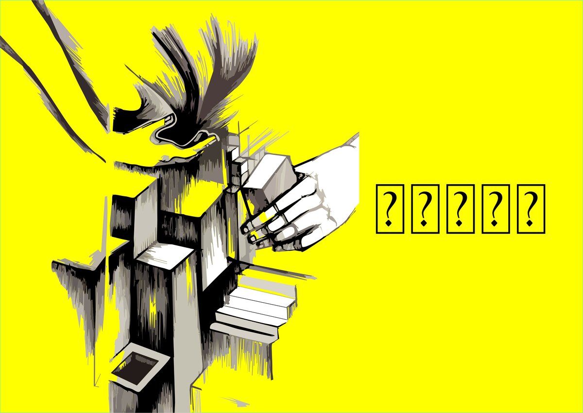 Сама себе рисую