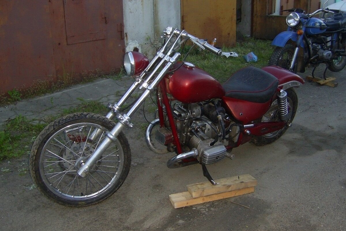 Чоппер на базе Урала. Фото: avito.ru/yaroslavl