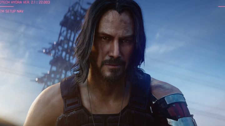 Киану Ривз в Cyberpunk 2077